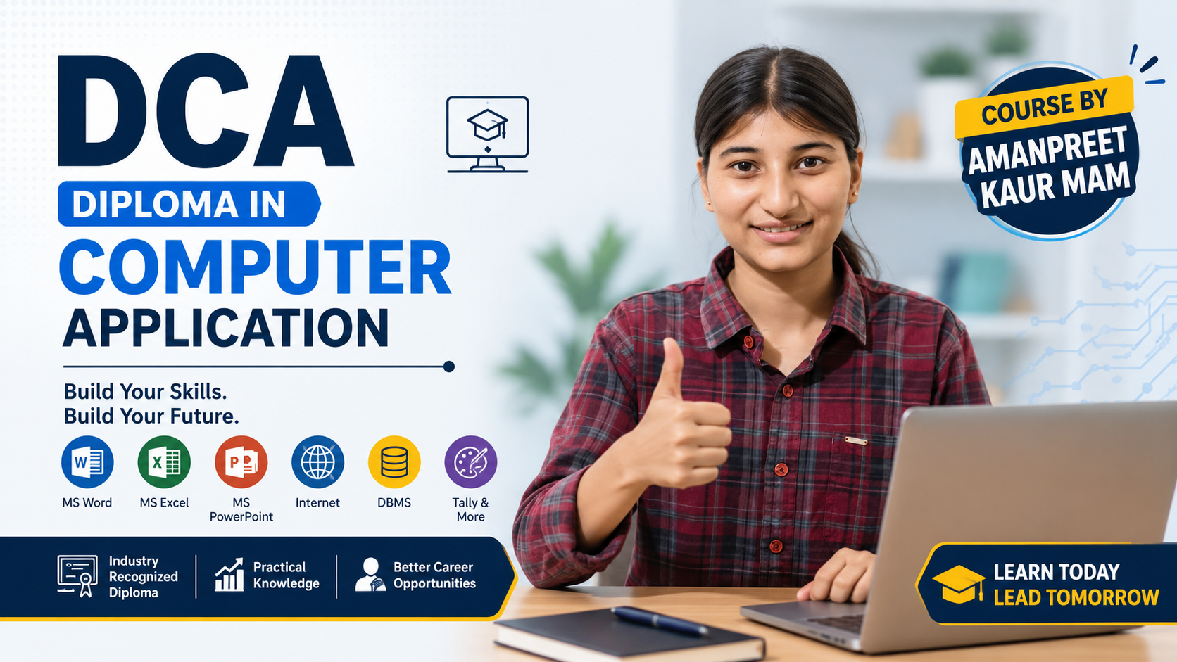 DCA (Diploma in Computer Applications)